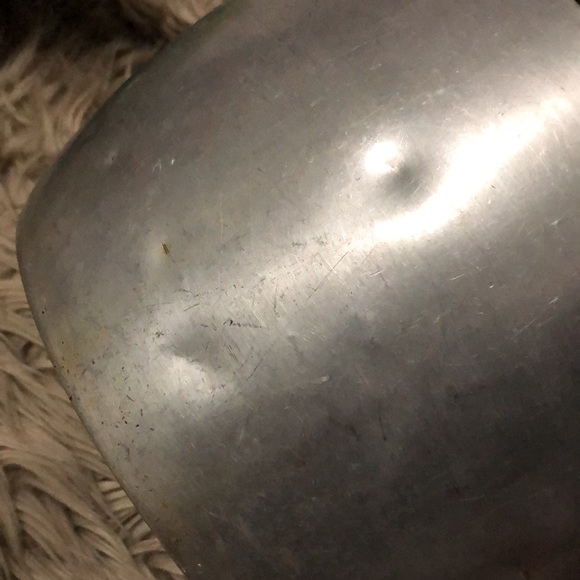 Vntg Metal “Jelly”Pot With Handle-Used Condition-9.5in diameter x 6.5 deep - Picture 13 of 17